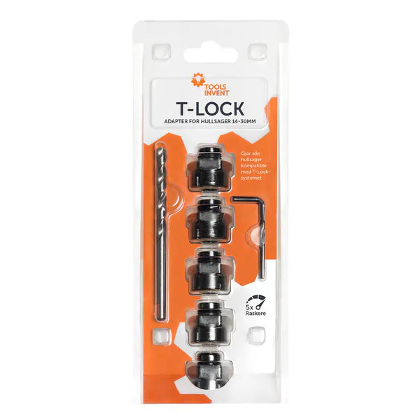 Hovedbilde T-LOCK - Adapter 5-pack - 14-30mm hullsager