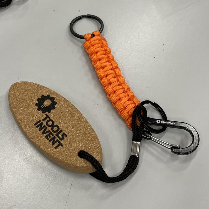 Hovedbilde Kork og Knute Nøkkelring - Oransje